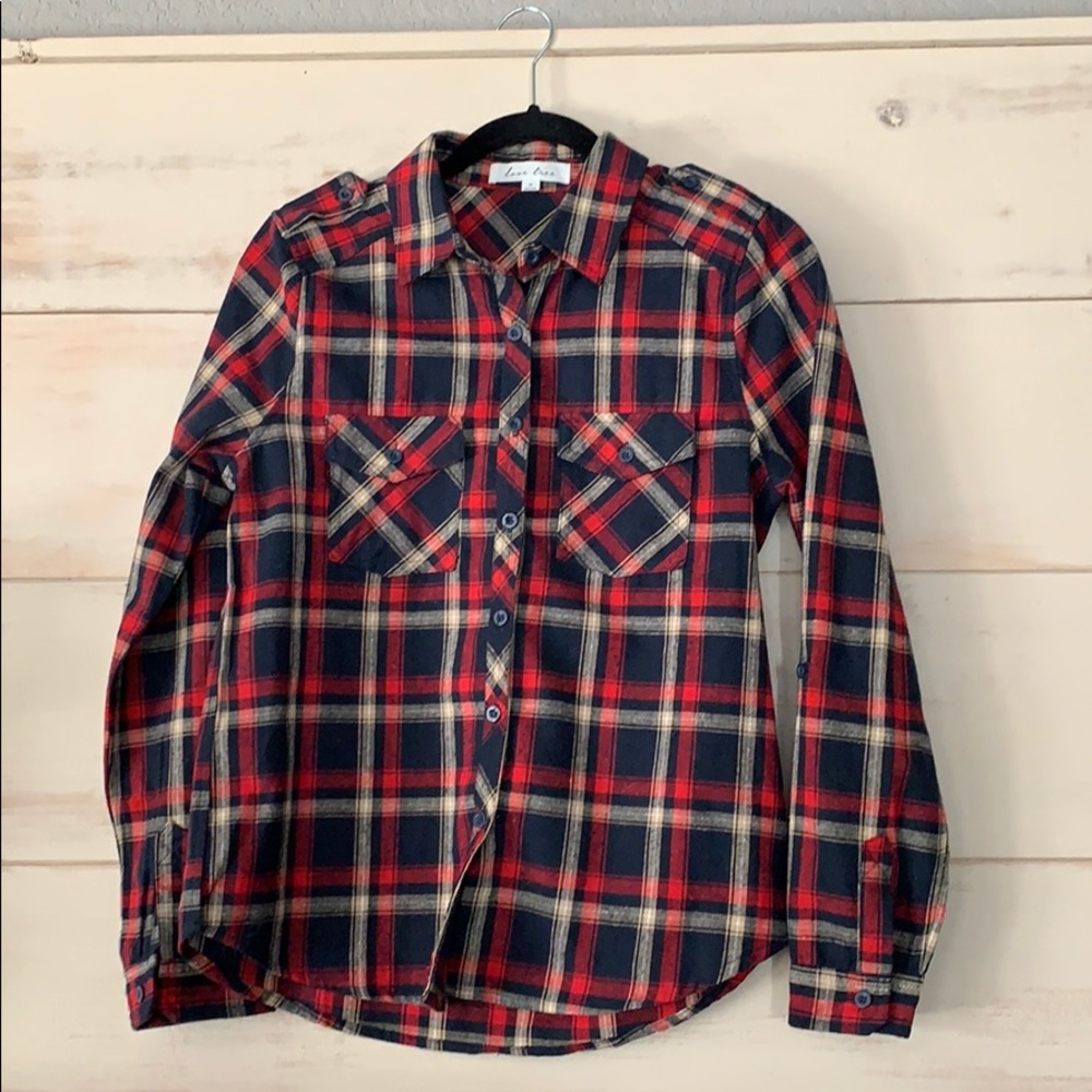 Plaid Botton up